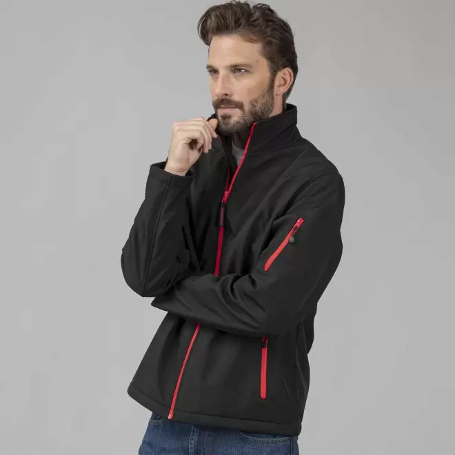 SOFTSHELL HOMME PERSONNALISABLE PEN DUICK 'ATLANTIC'