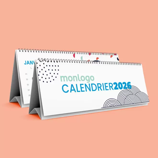CALENDRIER CHEVALET PERSONNALISABLE 'EASEL'