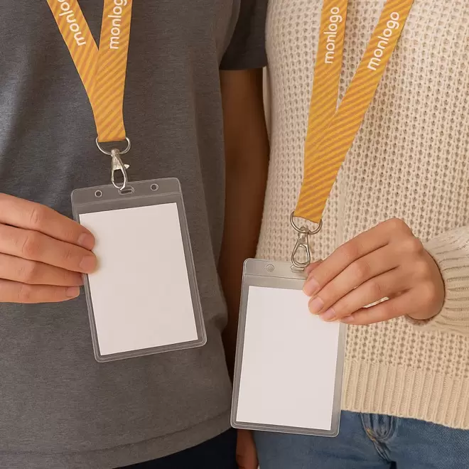 TOUR DE COU PUBLICITAIRE EN QUADRICHROMIE 'AZZURO'