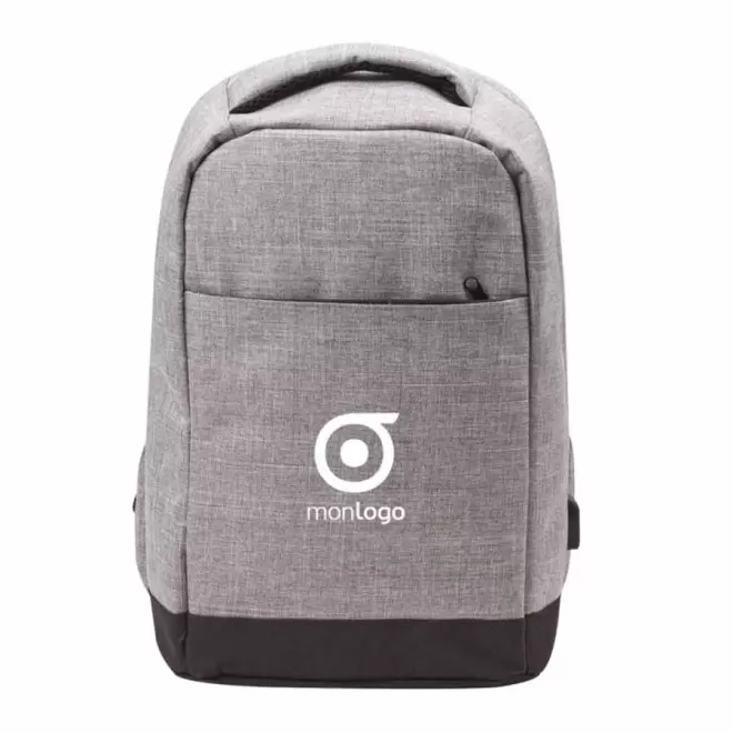 SAC À DOS ANTIVOL POUR ORDINATEUR 'YUCCA' PERSONNALISABLE