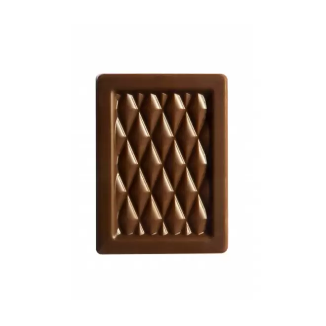 COFFRET PUBLICITAIRE DE 16 CARRÉS DE CHOCOLAT ASSORTIS LPCC® 5G 'ELEGANCE'