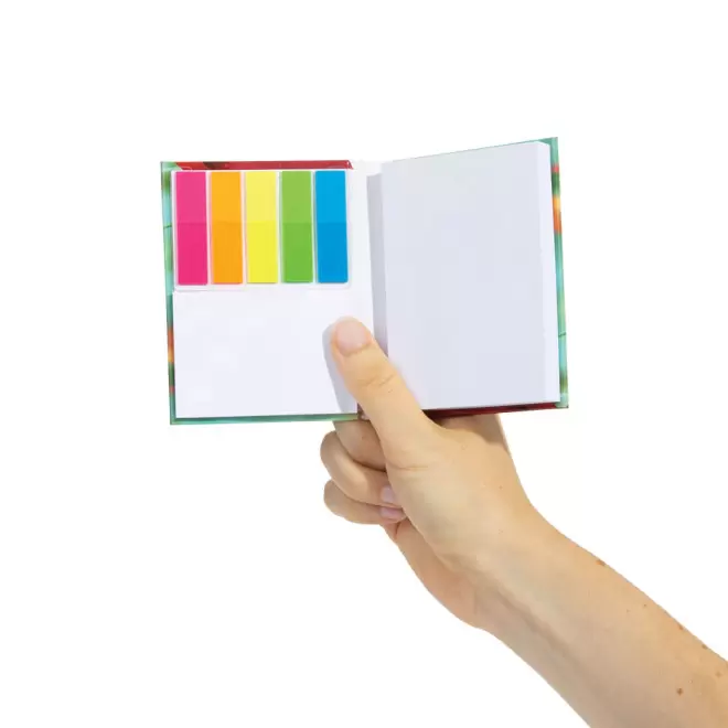 BLOC MEMOS ET MARQUE PAGES PUBLICITAIRE RIGIDE 'PADOL'