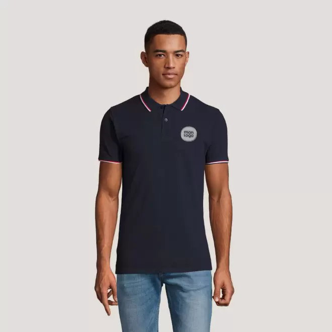 POLO HOMME PERSONNALISABLE 'PRESTIGE'