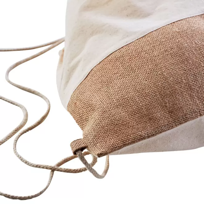 SAC A DOS COTON/JUTE PUBLICITAIRE 'SANDINO'