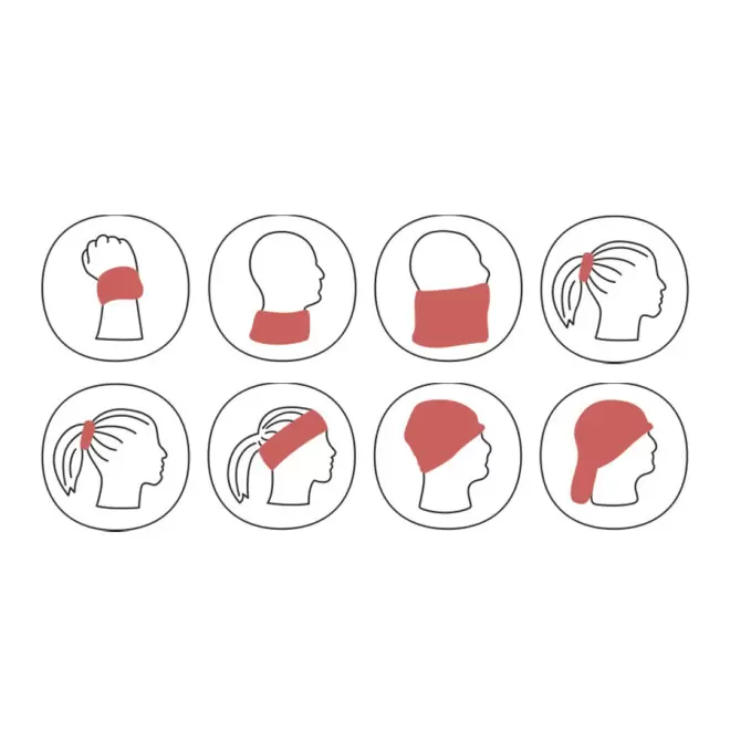 CACHE COU PERSONNALISÉ EN POLYESTER 'SHERPA'