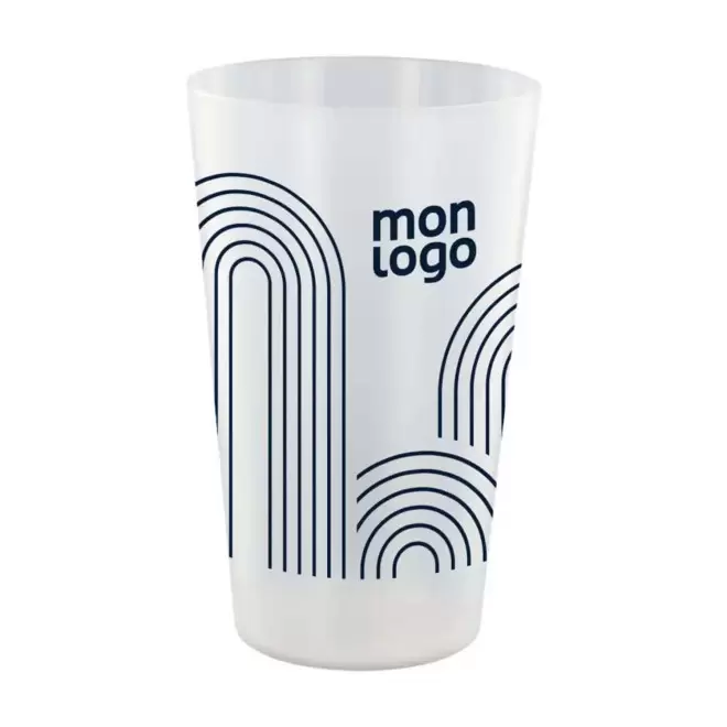 GOBELET MIF RÉUTILISABLE PERSONNALISÉ 30 CL 'CUPY'