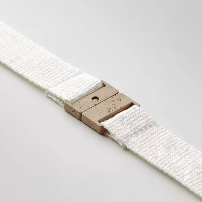 TOUR DE COU PERSONNALISABLE EN COTON BIO AVEC CLIPS 'SERPA'