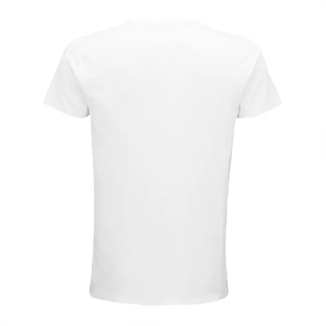 TEE SHIRT PUBLICITAIRE HOMME BIO BLANC 'PIONEER' 175 GR/M²