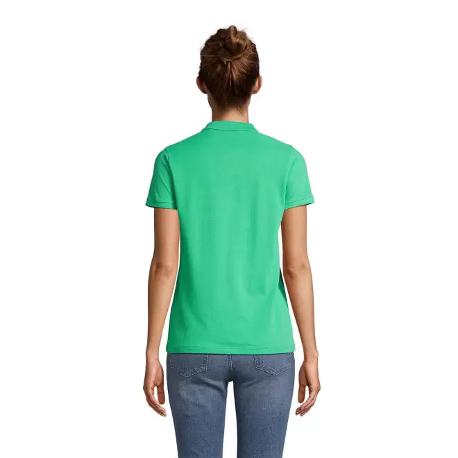 POLO PUBLICITAIRE FEMME BIO 'PLANET' COULEUR 170 GR/M²