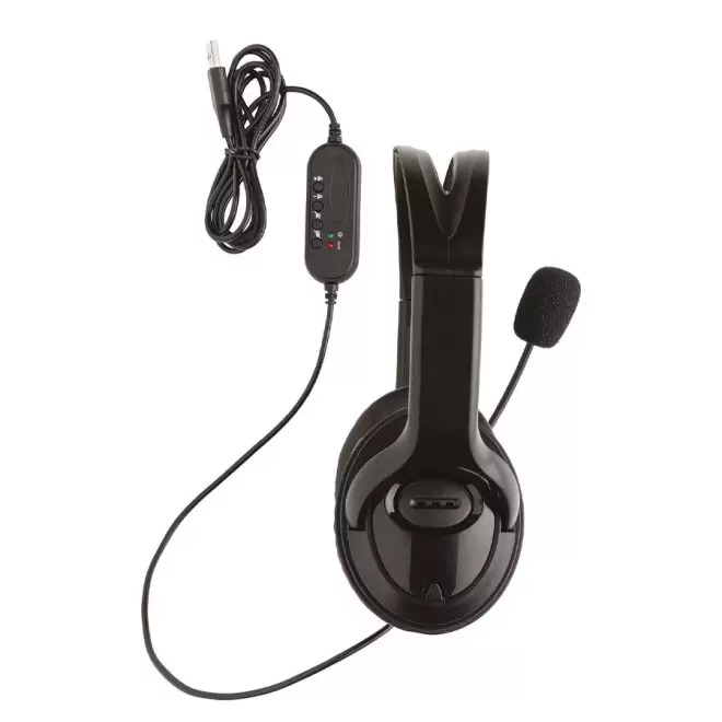 CASQUE AUDIO FILAIRE AVEC MICRO 'GAMMY'