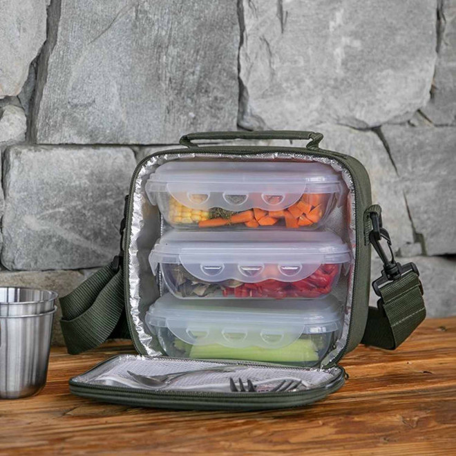 SET SACOCHE & LUNCH BOX PUBLICITAIRE 'TRIBOX'