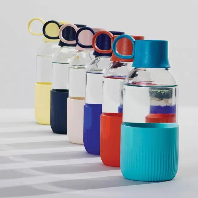 GOURDE TRANSPARENTE PUBLICITAIRE EN VERRE 'GOBI INDOOR'