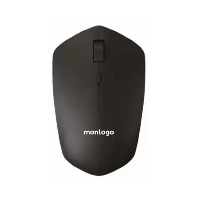 SOURIS SCX® PERSONNALISABLE SANS FIL AVEC LOGO LUMINEUX 'SATIS'