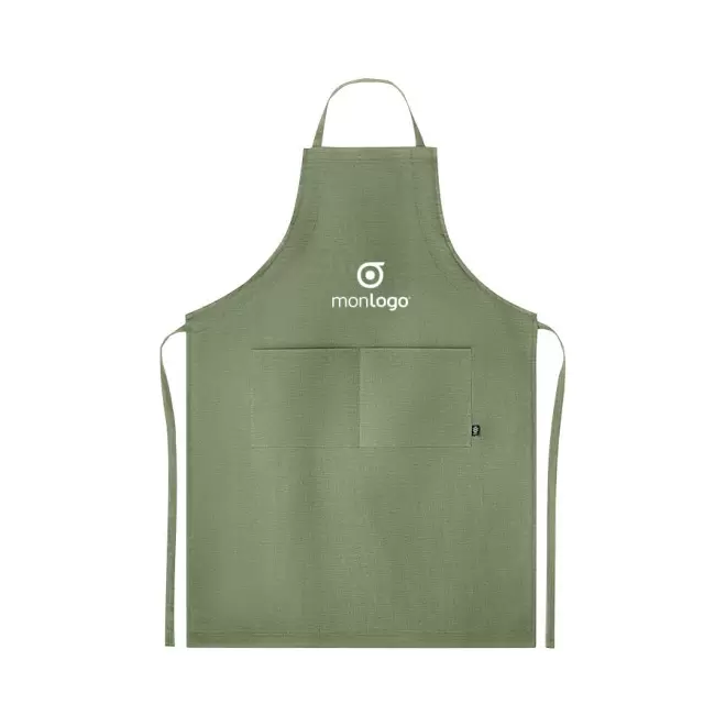 TABLIER PERSONNALISÉ EN CHANVRE 'COCADA'