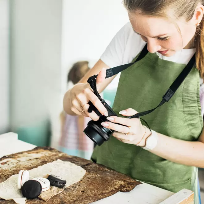 TABLIER PERSONNALISÉ EN CHANVRE 'COCADA'