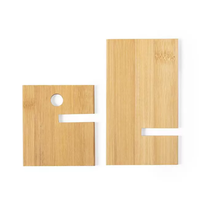 SUPPORT DE TÉLÉPHONE PUBLICITAIRE EN BAMBOU 'RAPHY'