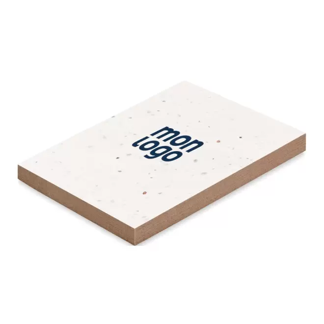 BLOC NOTES ECOLOGIQUE PERSONNALISABLE 50 FEUILLES 'GRAINUS'