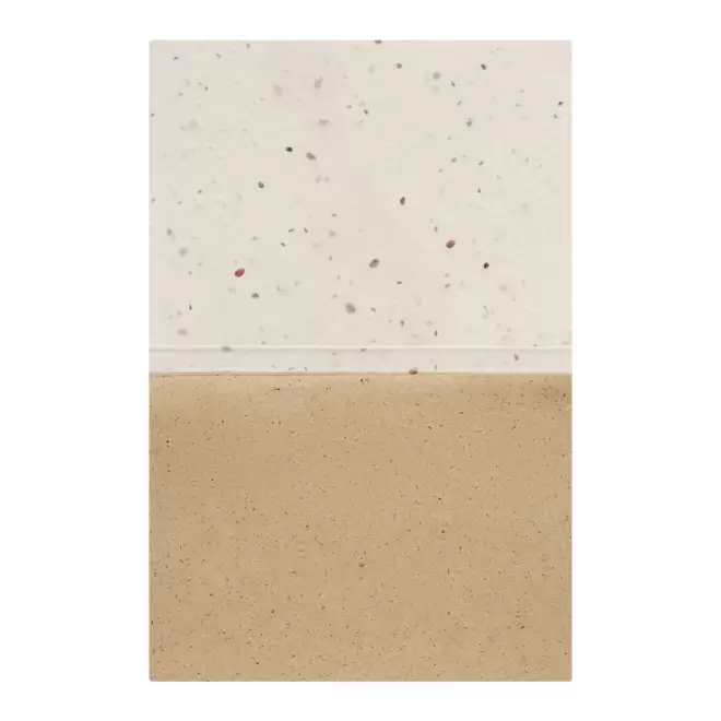 BLOC NOTES ECOLOGIQUE PERSONNALISABLE 50 FEUILLES 'GRAINUS'