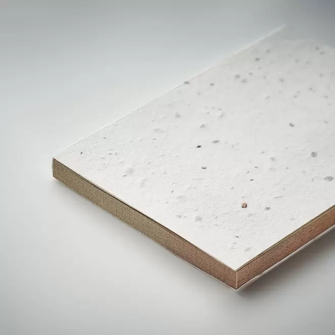 BLOC NOTES ECOLOGIQUE PERSONNALISABLE 50 FEUILLES 'GRAINUS'