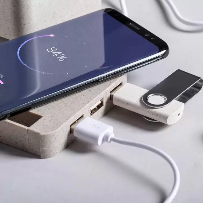 POT À CRAYONS PERSONNALISABLE AVEC CHARGEUR  'USEFUL'