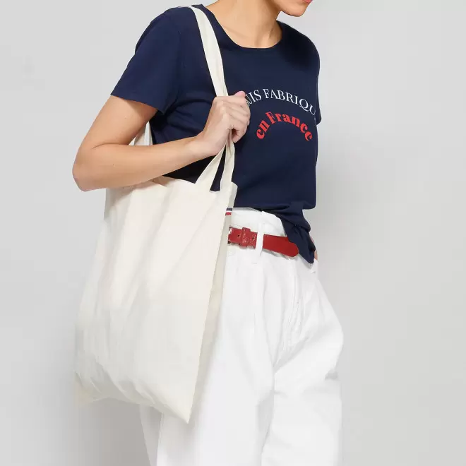 TOTE BAG PERSONNALISABLE MADE IN FRANCE 'THOMAS'