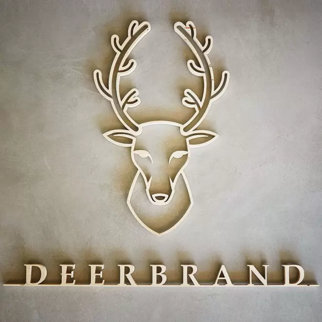 ENSEIGNE 3D PERSONNALISÉE EN BOIS 'FOREST'