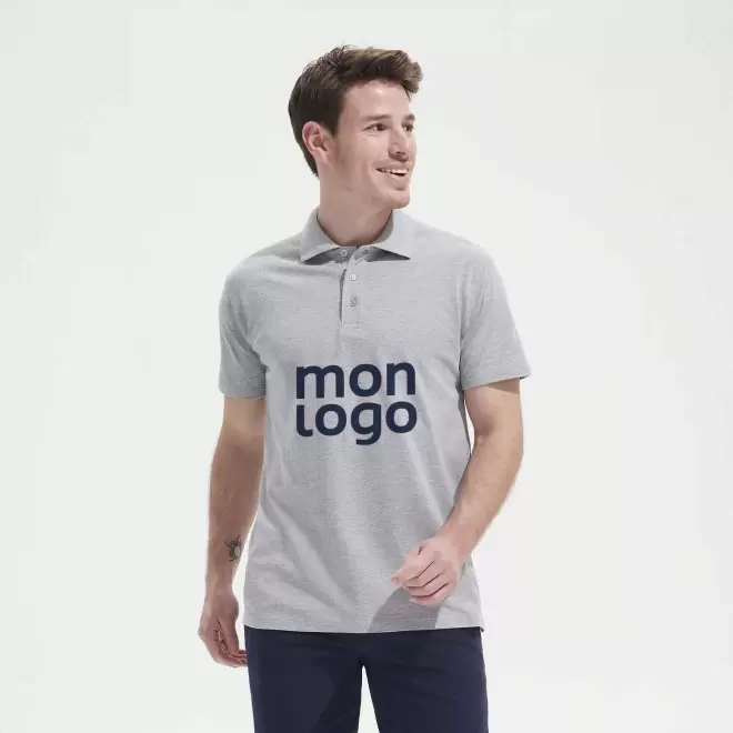 POLO HOMME PERSONNALISÉ 'SPRING' EXPEDITION RAPIDE 4J