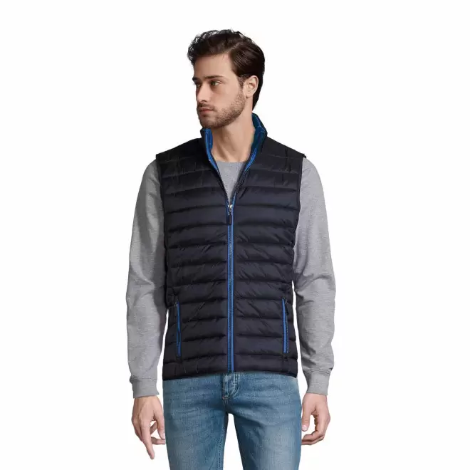 DOUDOUNE PUBLICITAIRE SANS MANCHE HOMME 'WAVE'   EXPÉDITION EXPRESS 72H