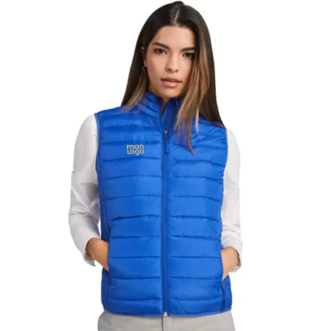 DOUDOUNE SANS MANCHES PERSONNALISÉE FEMME 'OSLO'