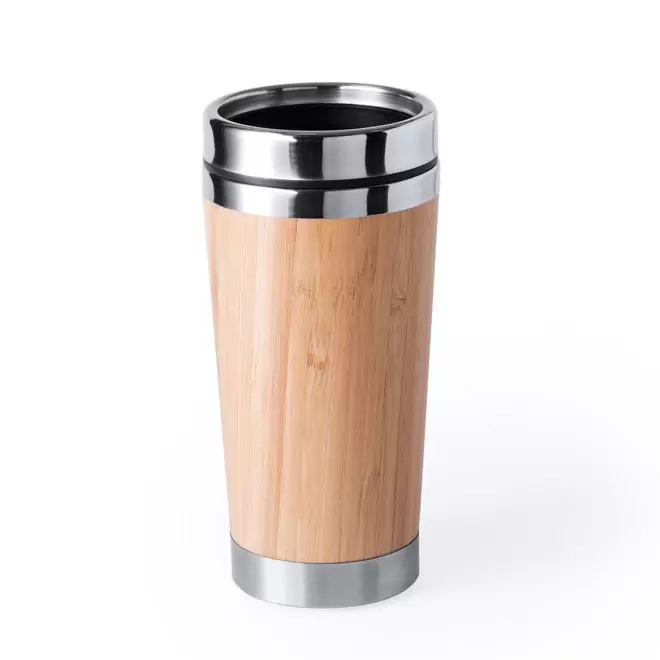 MUG ISOTHERME EN BAMBOU PUBLICITAIRE 'AMABILIS'