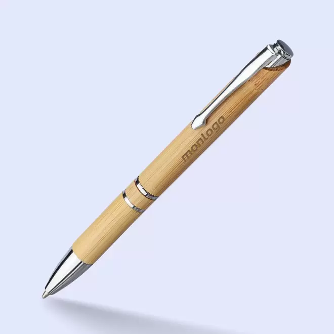 STYLO PUBLICITAIRE EN BAMBOU 'HUMILIS'