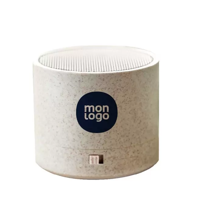 ENCEINTE PUBLICITAIRE EN PAILLE DE BLÉ 'ECONOVA' 3W