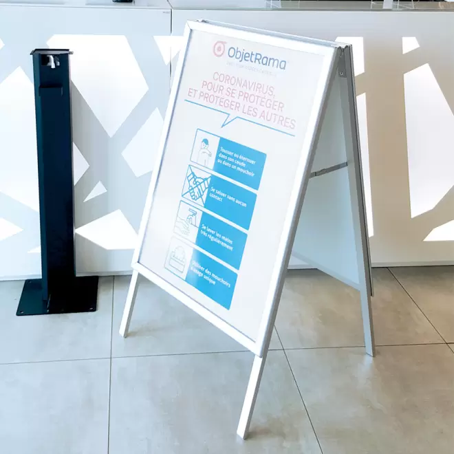 STOP TROTTOIR PUBLICITAIRE 'SEOMY'