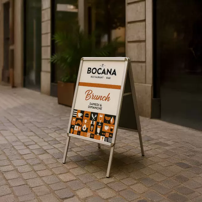 STOP TROTTOIR PUBLICITAIRE 'SEOMY'