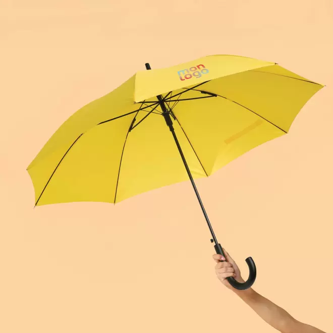 PARAPLUIE PUBLICITAIRE AUTOMATIQUE TEMPÊTE MANCHE CANNE 'GLASSON'