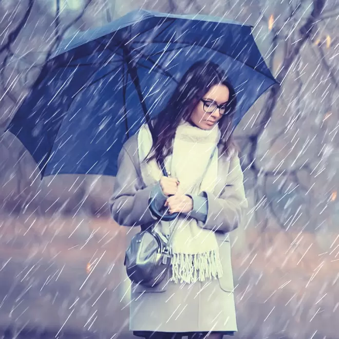 PARAPLUIE PUBLICITAIRE AUTOMATIQUE TEMPÊTE MANCHE CANNE 'GLASSON'