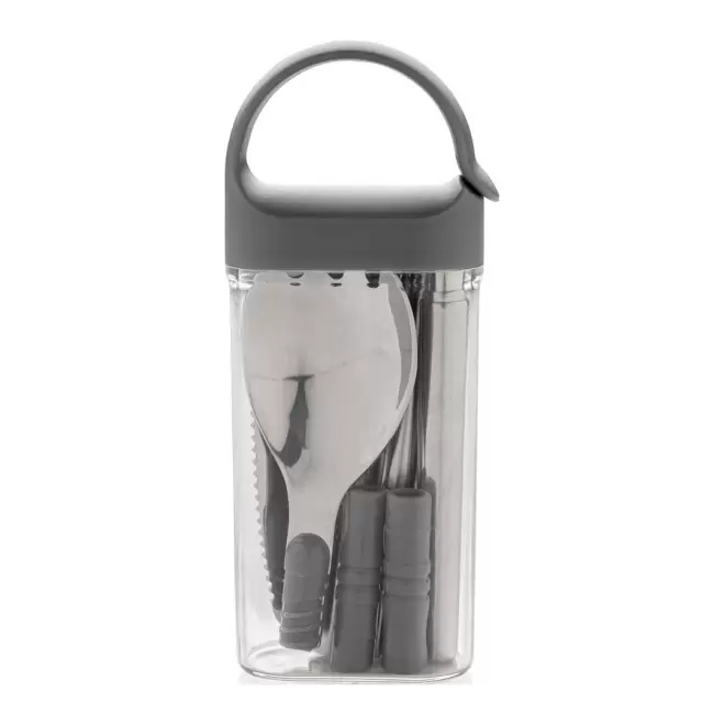 SET DE COUVERTS PERSONNALISÉ EN ACIER INOXYDABLE 'MENDI'