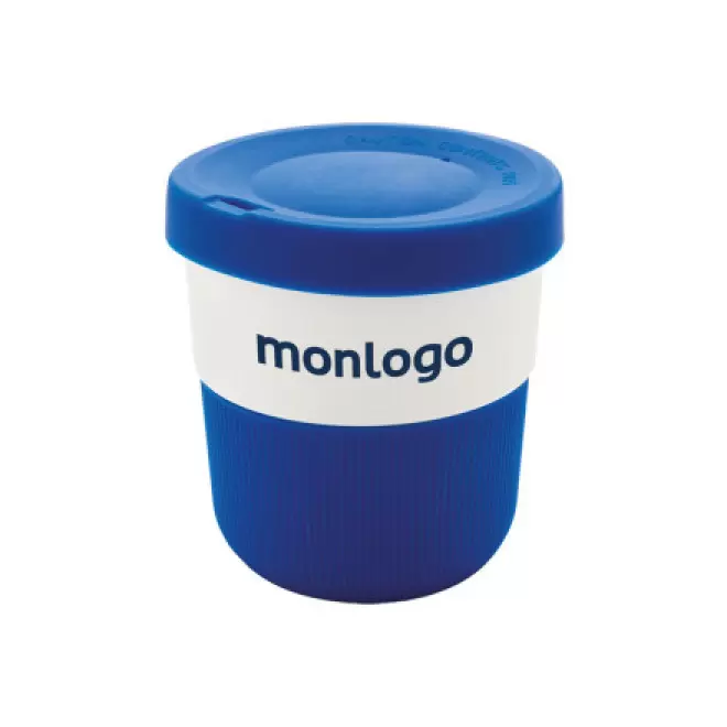 MUG PERSONNALISÉ EN PLA ET SILICONE 'SALICA'