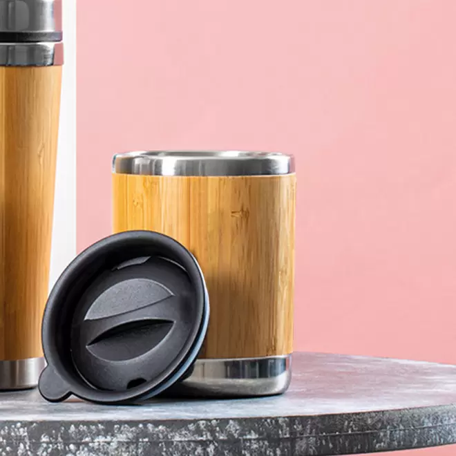 MUG PUBLICITAIRE EN BAMBOU 300ML 'ARISTON'