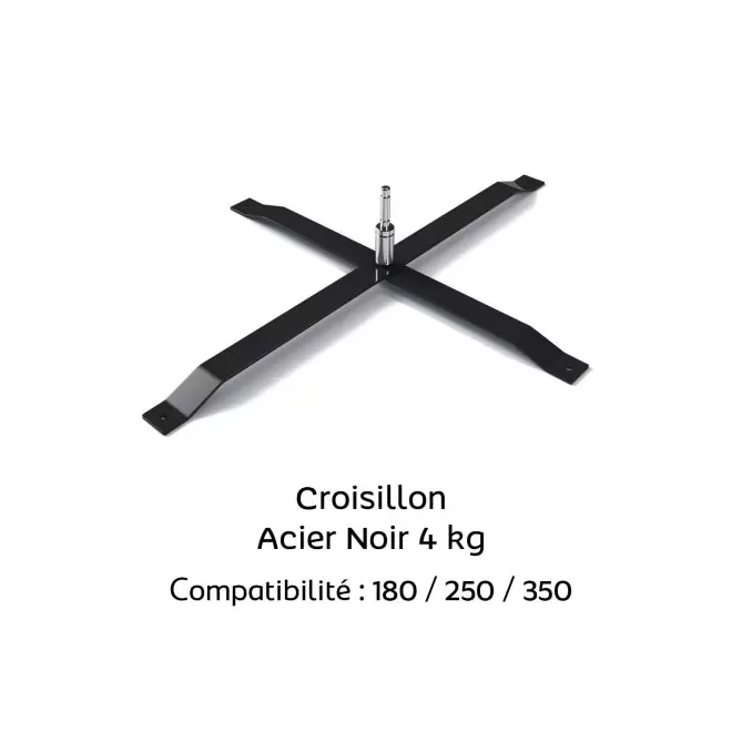 DRAPEAU PERSONNALISÉ ORIFLAMME GOUTTE + PIED CROISILLON 'TOLEN'