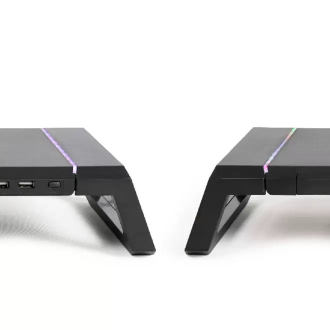 REHAUSSEUR D'ORDINATEUR AVEC HUB PERSONNALISÉ LIVOO® 'HIGHLY'