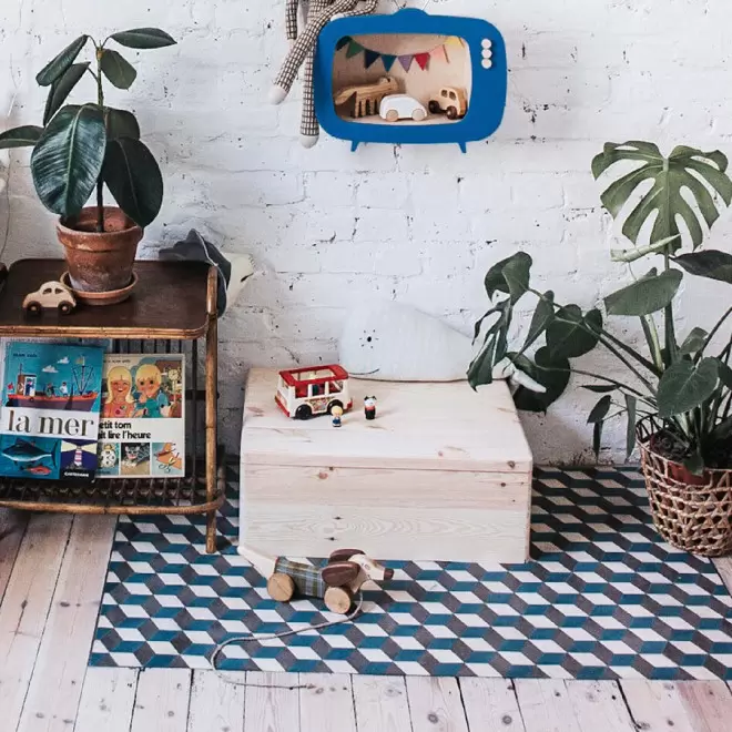 CAISSE EN BOIS PERSONNALISABLE AVEC COUVERCLE 'KATAKO'