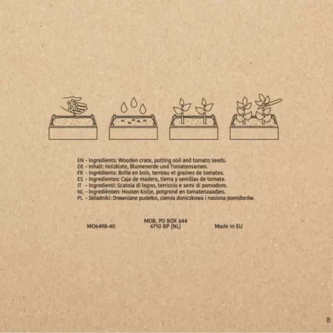 KIT DE CULTURE PERSONNALISÉ 'PLANTATIO'