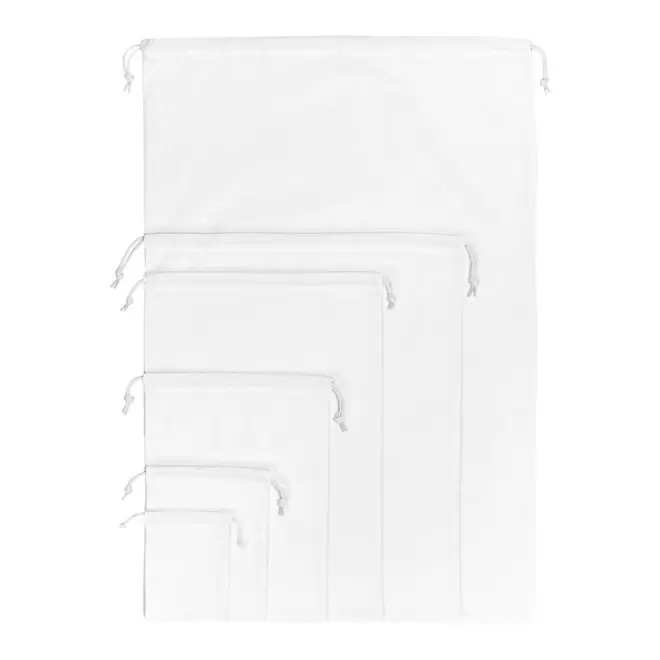 POCHETTE PERSONNALISABLE EN COTON NOIR OU BLANC 130G/M² 'SAKOULA