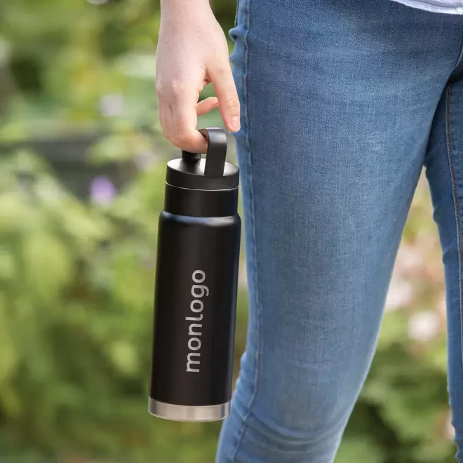 BOUTEILLE ISOTHERME PERSONNALISÉE DOUBLE PAROI 'BUTILKA'