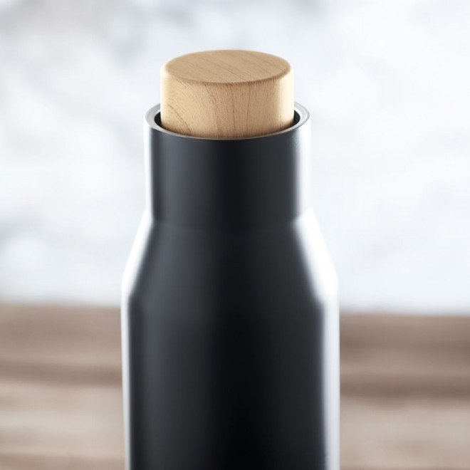 BOUTEILLE PERSONNALISÉE ISOTHERME À DOUBLE PAROI 500ML 'HALVAR'