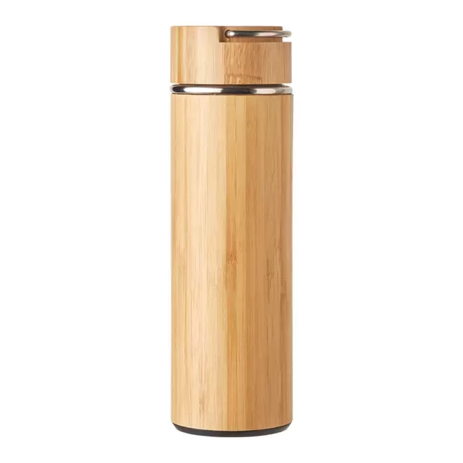 BOUTEILLE PERSONNALISÉE ISOTHERME EN BAMBOU 480ML 'BOTELYA'