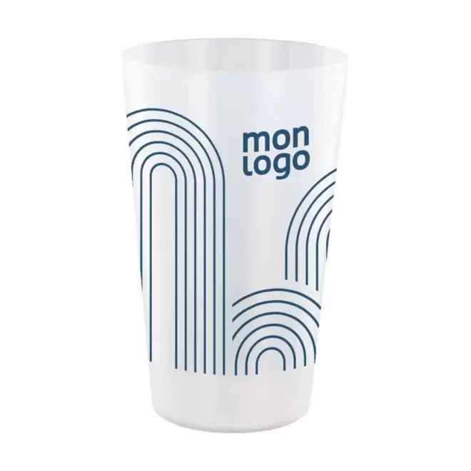 GOBELET MIF RÉUTILISABLE PERSONNALISÉ 60 CL 'CUPY'