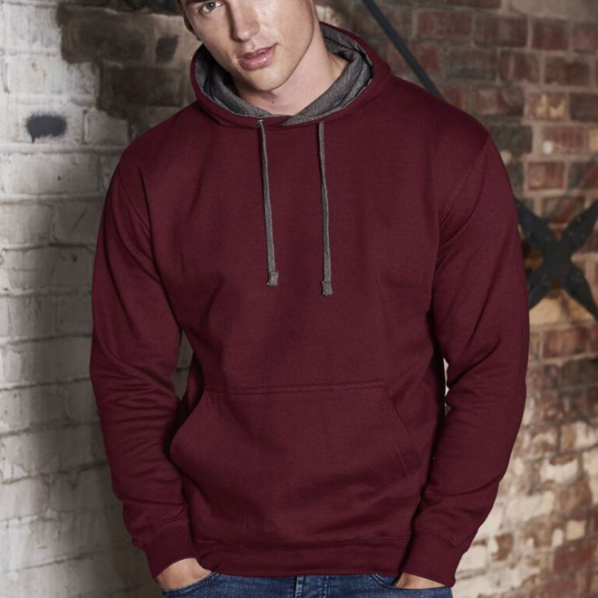 SWEAT SHIRT A CAPUCHE MIXTE PERSONNALISÉ JUST HOODS® 'VARISTO' 