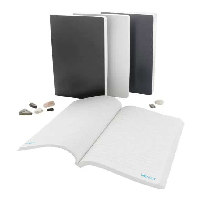 CARNET DE NOTE PERSONNALISÉ PAPIER DE PIERRE A5 'PAPERI'